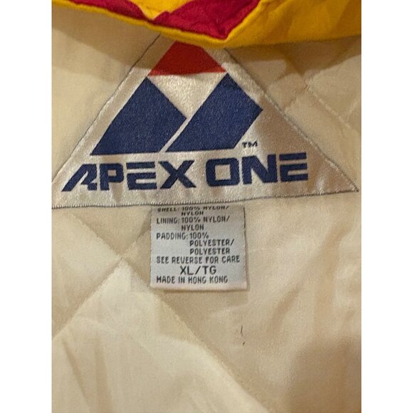 Vintage 90's Apex One Florida State Seminoles NCAA Hooded Puffer Jacket Men's XL - Picture 7 of 7